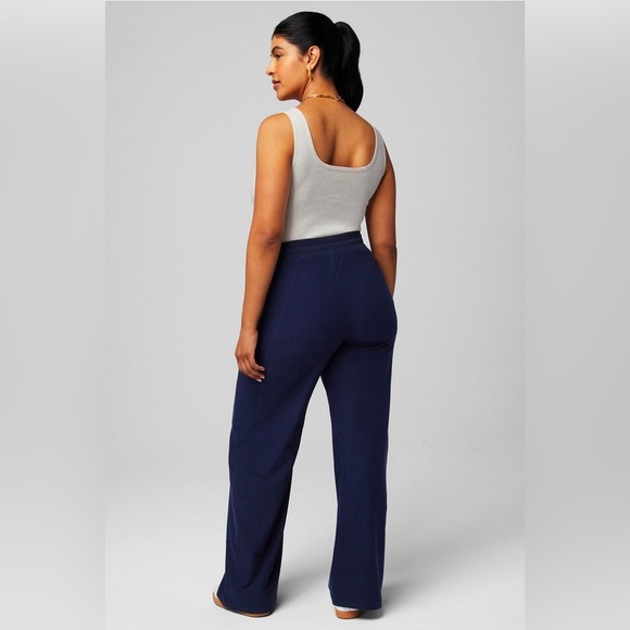 Fabletics Cloud Jersey Wide Leg Pant Sz XL - Picture 3 of 8